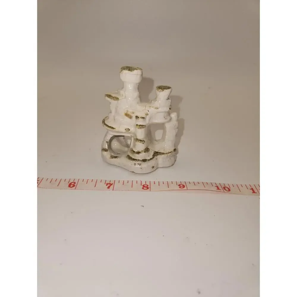 Aquarium, Fish tank, Crafts, Ceramic, Castle, 3